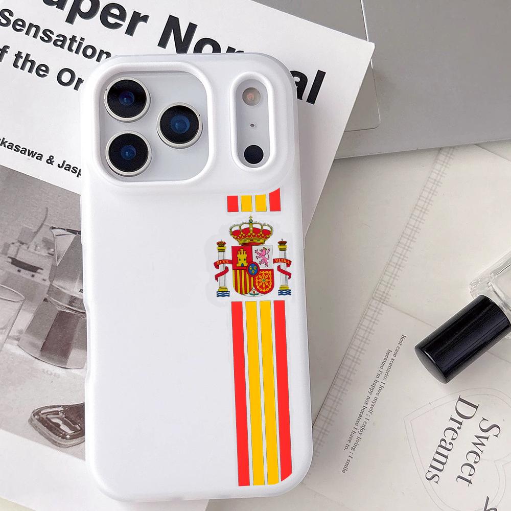Apple Iphone 15 Pro Max - Spain LOGO Espana Red Yellow Line