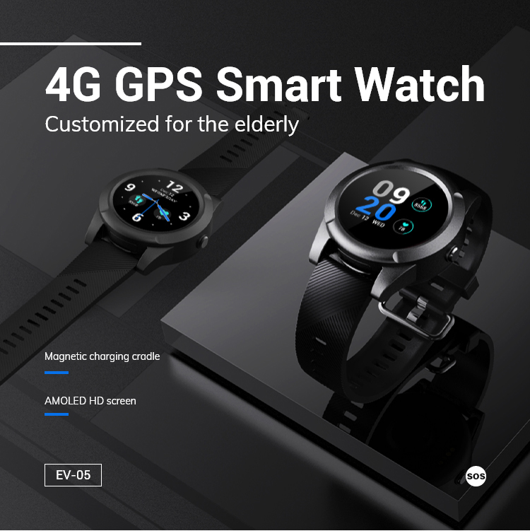 Senior GPS Tracking Smart Watc - Fall Detection Watch review and price