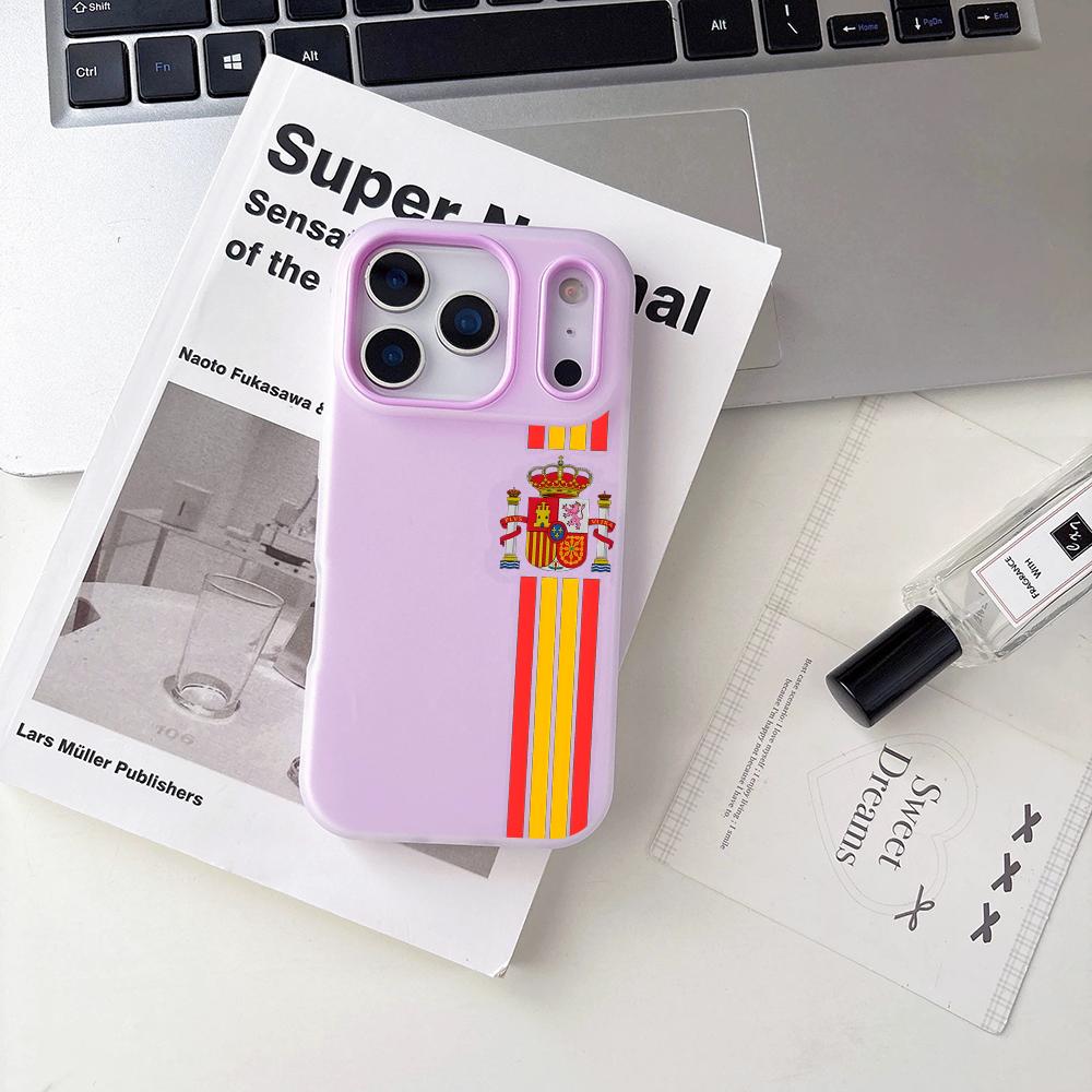 Spain LOGO Espana Red Yellow L - Apple Iphone 15 Pro Max review and price