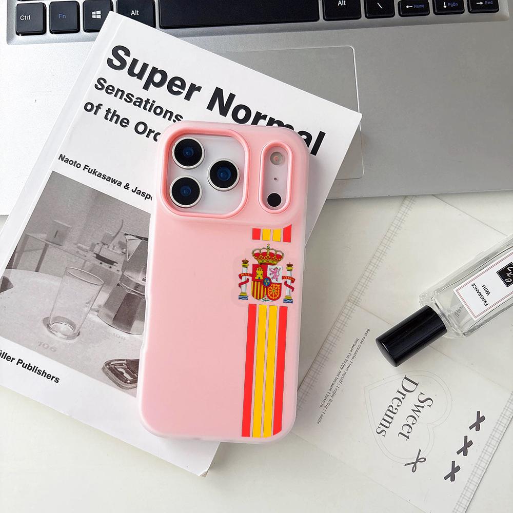 Spain LOGO Espana Red Yellow L - Apple Iphone 15 Pro Max review and price