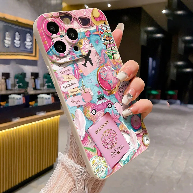 Travel Plane Printed Matte Ant - Apple Iphone 15 Pro Max review and price