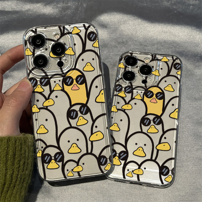 Cute Cartoon Duck Case Girls F - Apple Iphone 15 Pro Max review and price