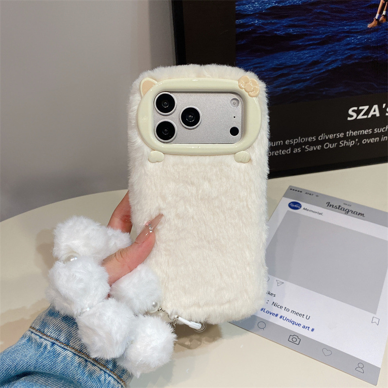Luxury Solid Colors Furry Plus - Apple Iphone 15 Pro Max review and price