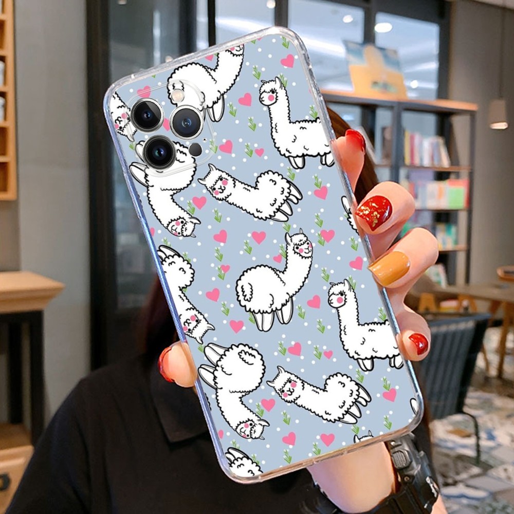 Cartoon Lama Phone Case For iP - Apple Iphone 15 Pro Max review and price