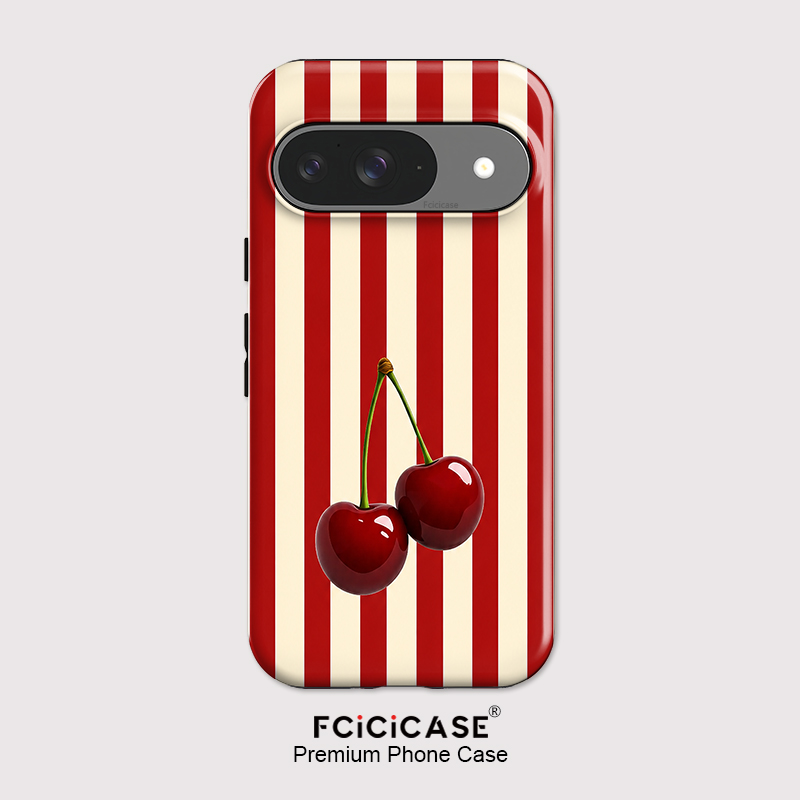Fcicicase Cherry Stripe Patter - Google Pixel 9 review and price