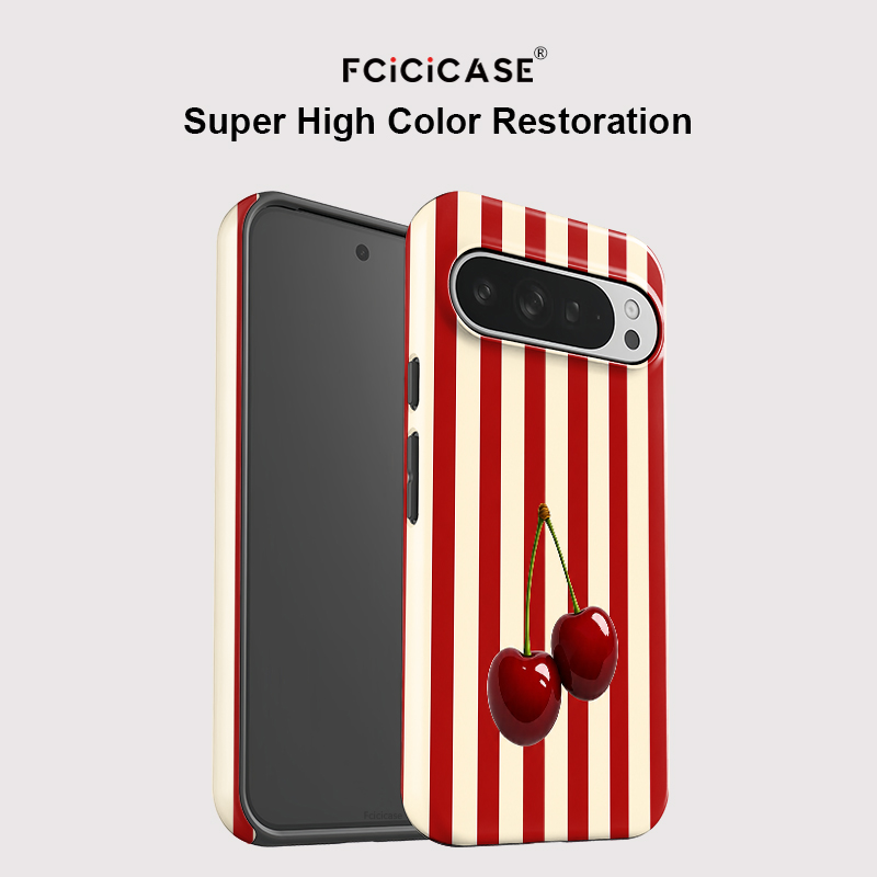 Fcicicase Cherry Stripe Patter - Google Pixel 9 review and price